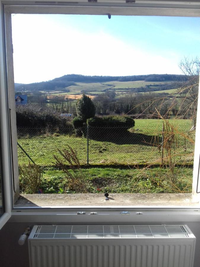 Agreable Chambre Meublee, Vue Sur La Vallee De L'Auxois Villy-en-Auxois エクステリア 写真